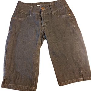 Love Sweet Black Denim Shorts (Size 1)